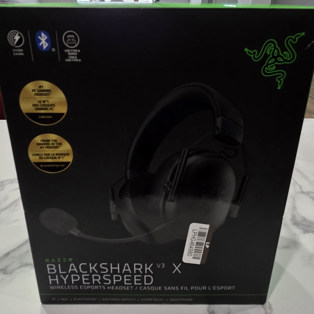 Razer Blackshark V3 X Hyperspeed Wireless Headset Openbox
